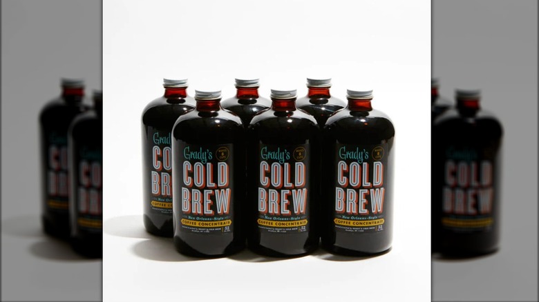 Bottles of Grady's cold brew