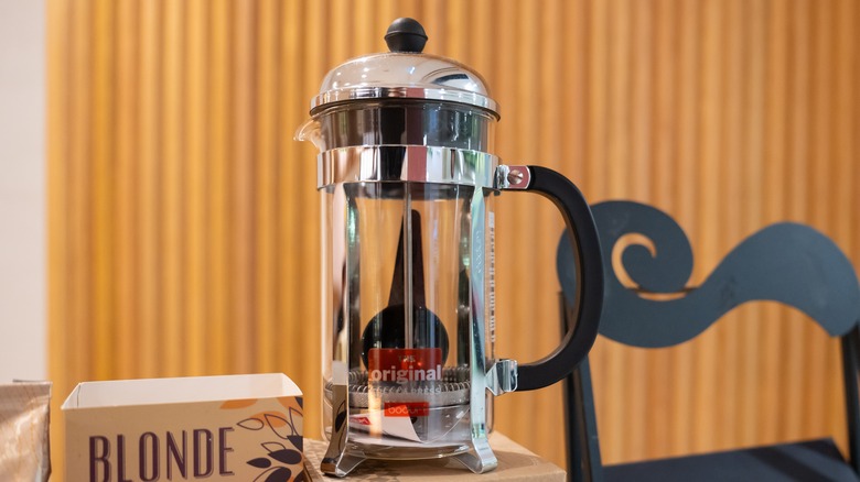 displayed Bodum French Press