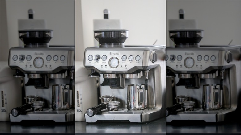 displayed Breville Barista Express