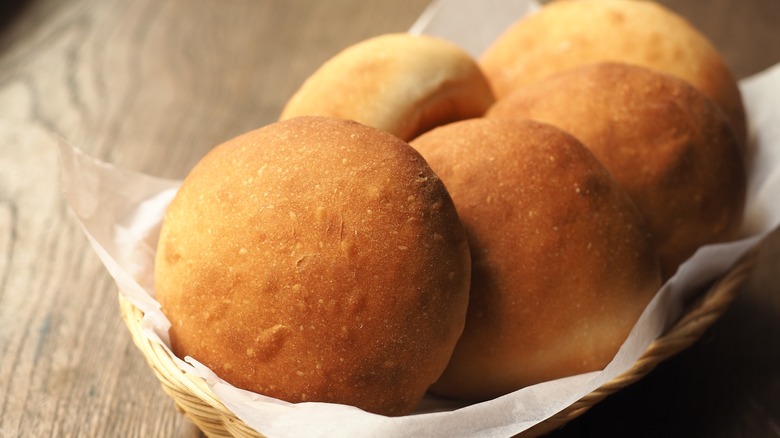 Potato bread buns 