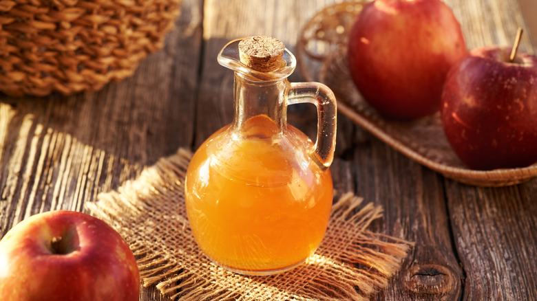vinegar and baking soda