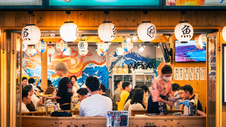 A restaurant in Japan