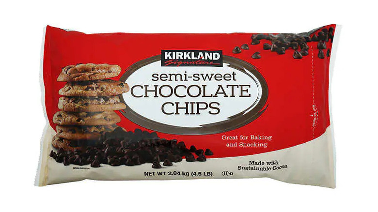 Kirkland Signature chocolate chip bag