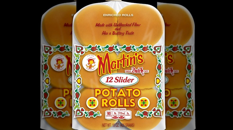 Martin's potato rolls package