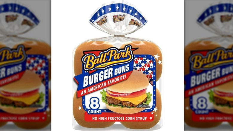 Ballpark hamburger buns