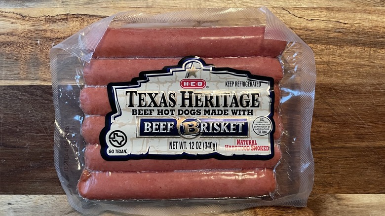 Texas Heritage Beef Brisket Hot Dogs 