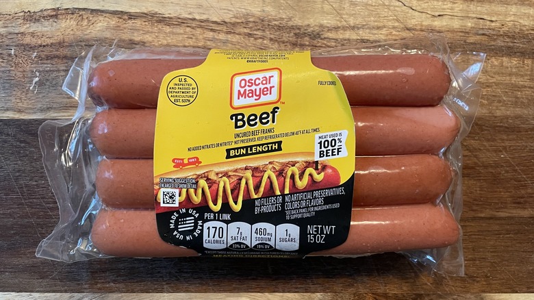 Oscar Mayer Beef Hot Dogs 