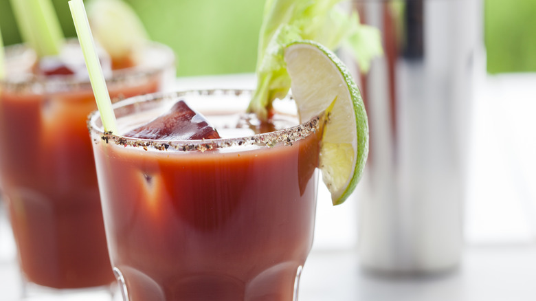 Bloody Mary cocktails