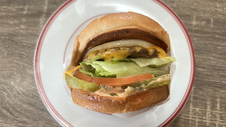 Cheeseburger at In-N-Out