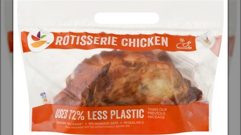 Giant rotisserie chicken