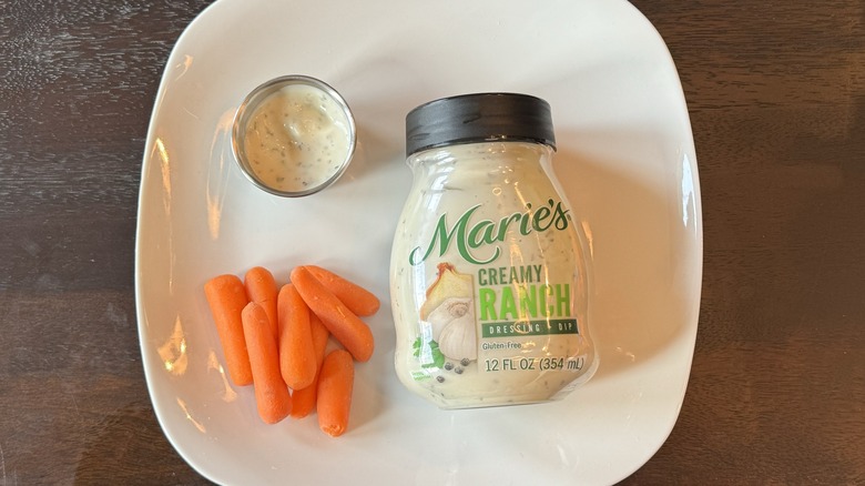 Marie's ranch and carrots