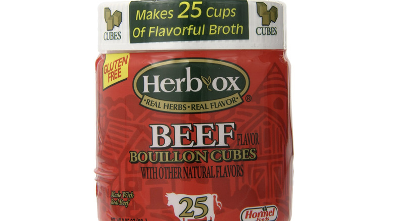 Herb-Ox beef bouillon cubes