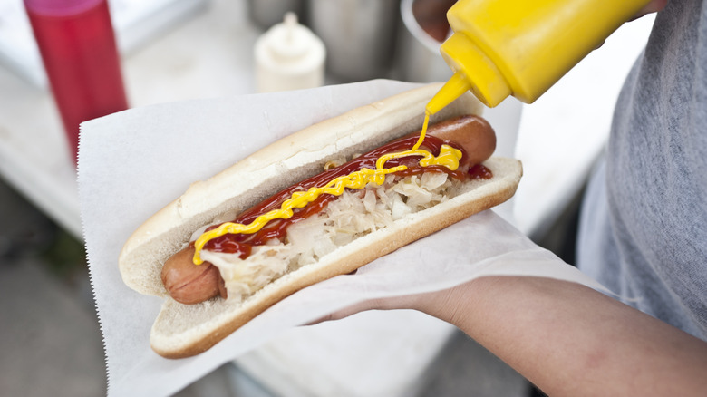 New York style hot dog