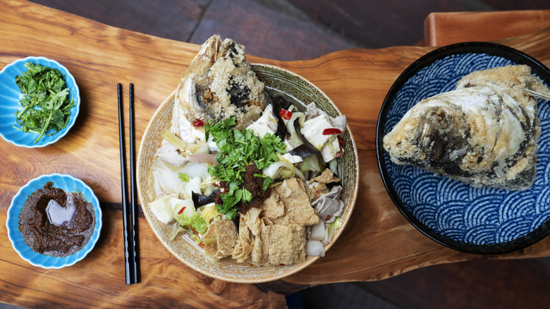 Plated street food in "Street Food: Asia"