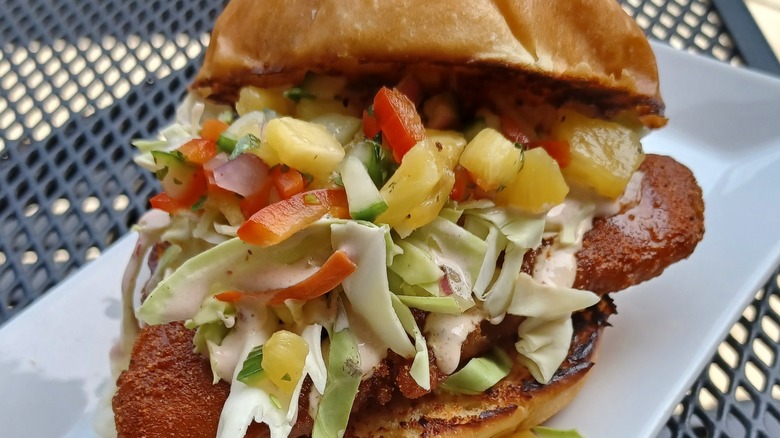 The Burger Stand fish sandwich