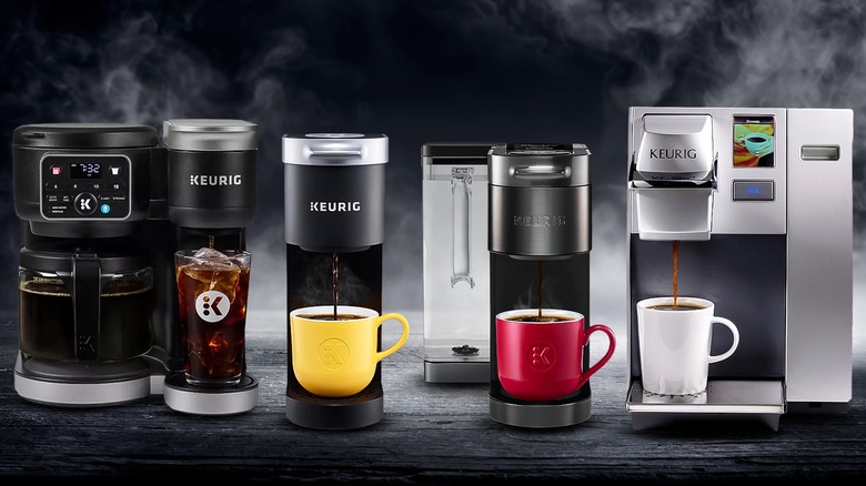 Variety of highly rated Keurig machines