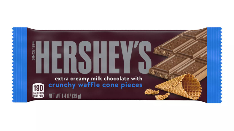 Package of Hershey's Crunchy Waffle Cone Bars