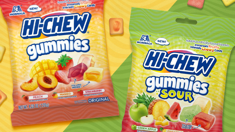 Packages of HI-CHEW Gummies in two flavors