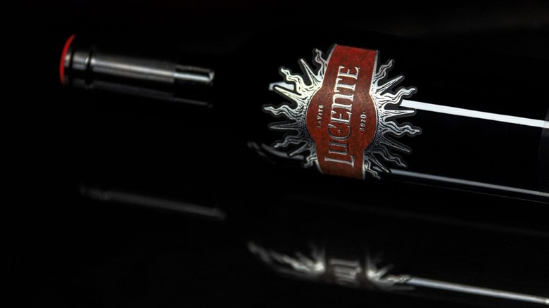Bottle of Lucente wine