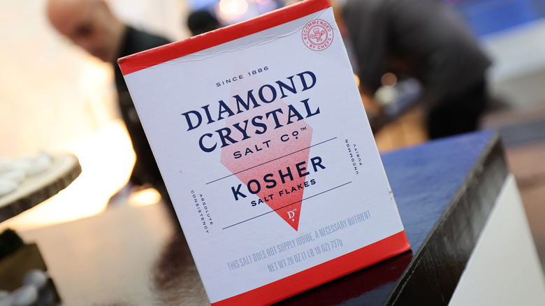 a box of diamond crystal kosher salt