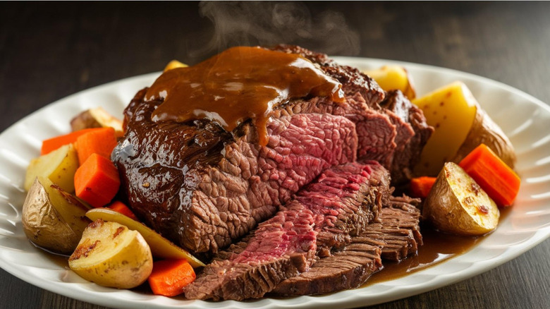 prepared beef pot roast