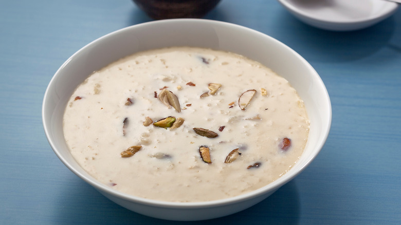 Indian Kheer rice pudding