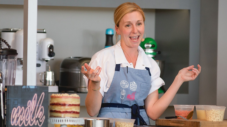 Christina Tosi during a presentation