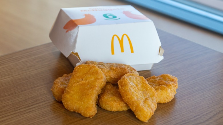 McDonald's McNuggets with container