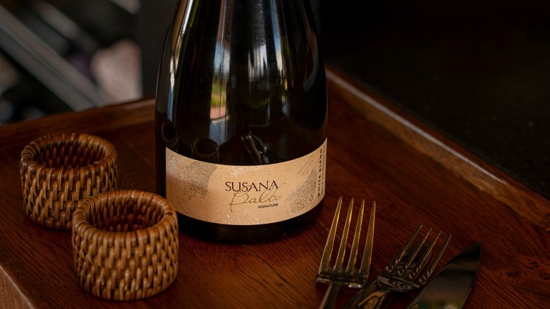 Bottle of Susana Balbo Signature wine