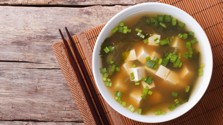 miso soup in bowl
