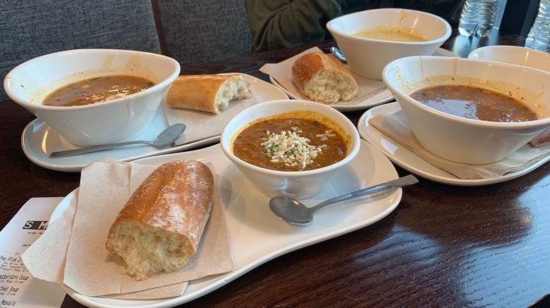 Panera breads and soups