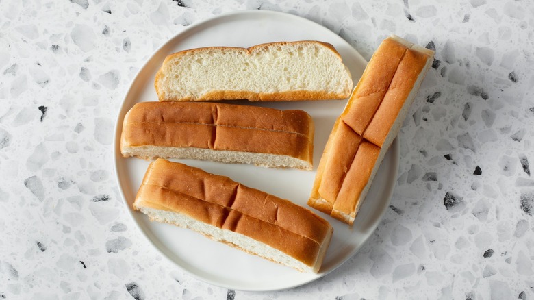 split-top hot dog buns