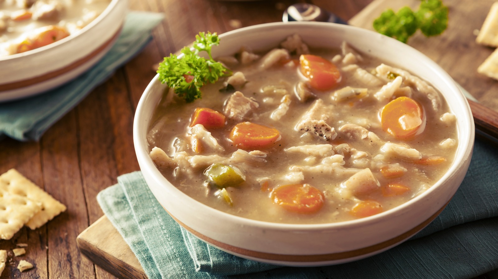 Chicken and dumplings with canned biscuits: try this easy recipe shortcut