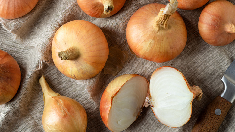 Raw onions