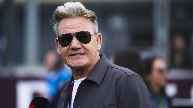 Gordon Ramsay wearing sunglasses