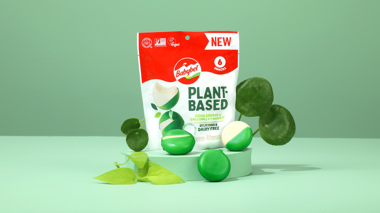 Plant-based Mini Babybel cheese