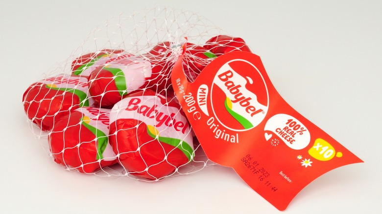 Package of Mini Babybel cheese