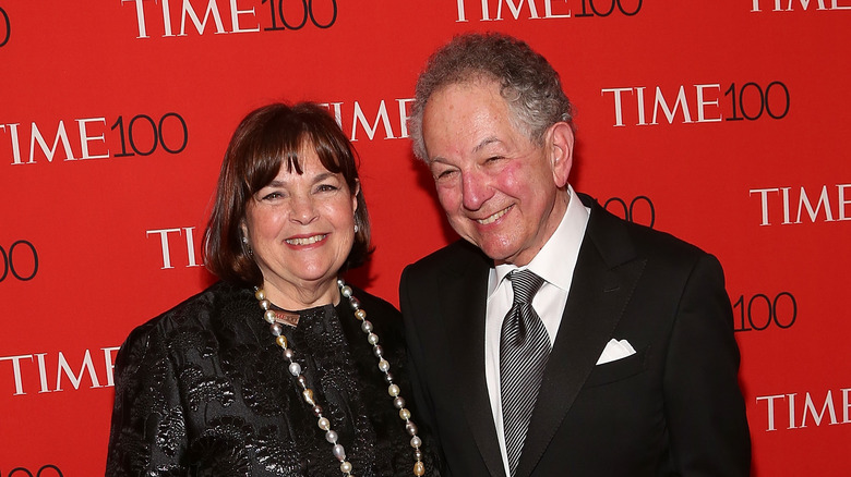 Ina and Jeffrey Garten smiling