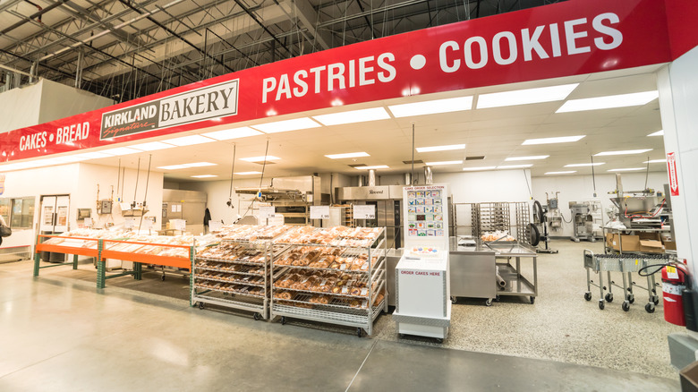 Costco's bakery section