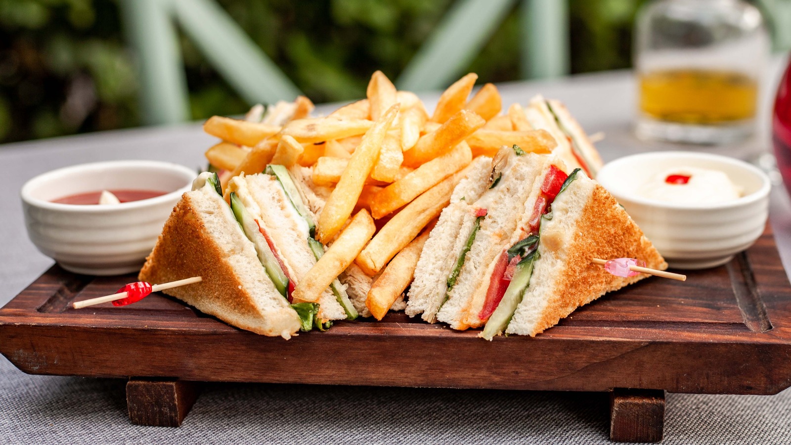 The club sandwich was invented in an exclusive club, but no one is sure in which