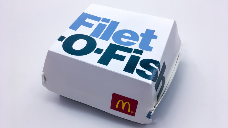 McDonald's Filet-O-Fish box