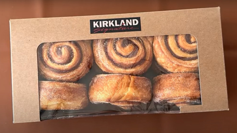 Box of Kirkland Signature morning buns