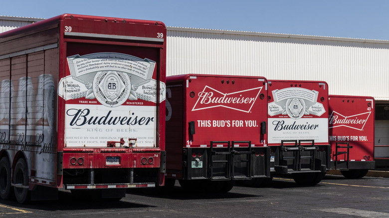 Budweiser trucks 