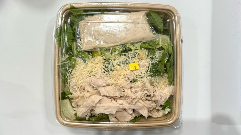 Costco chicken Caesar salad