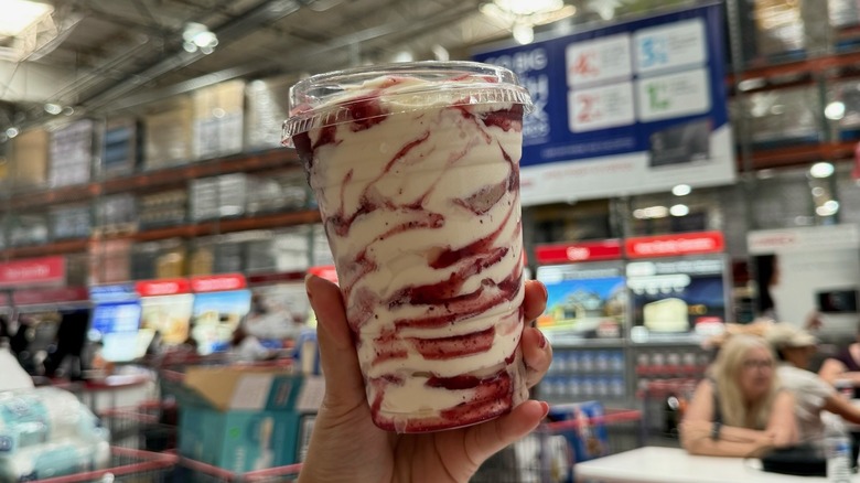 Costco ice cream sundae