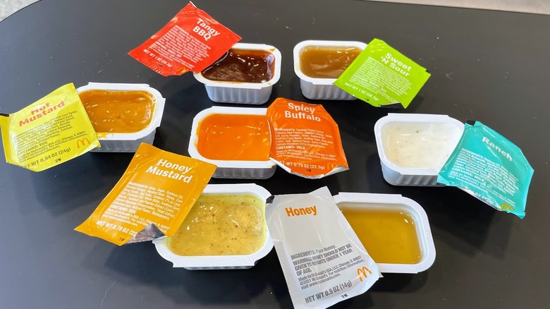 McDonald's dipping sauces