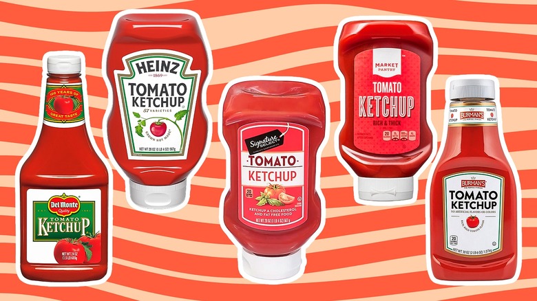 various brands of ketchup