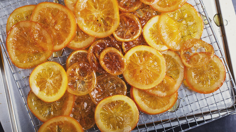 Candied lemons