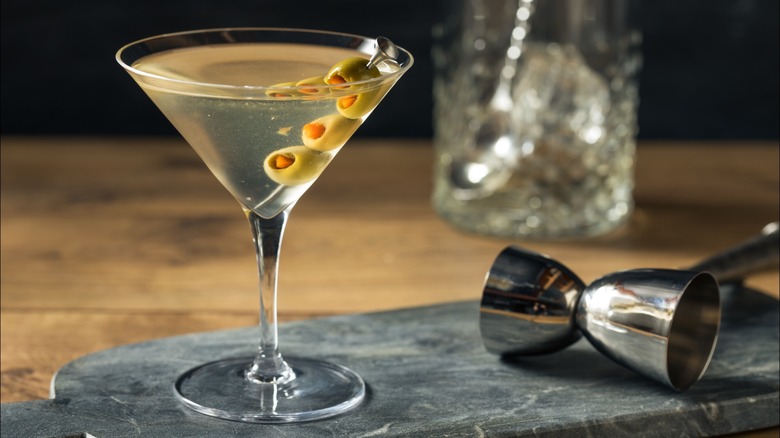 Dirty martini