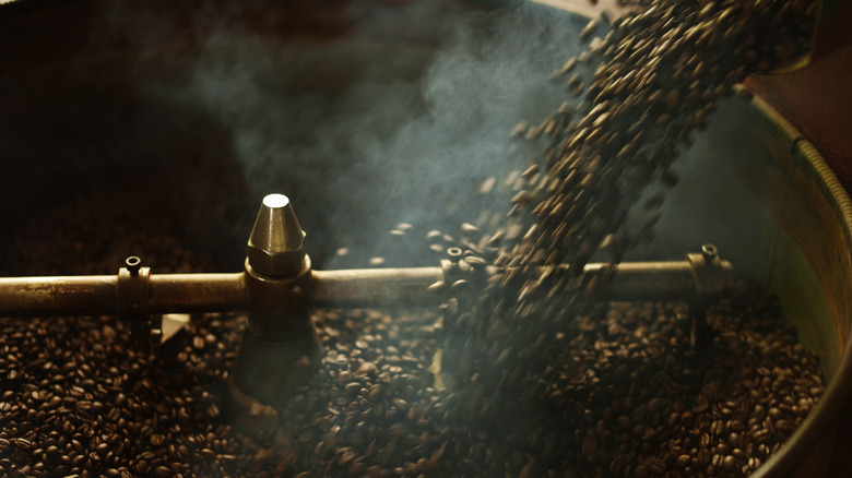 coffee roaster in progress